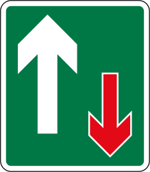 priority road sign